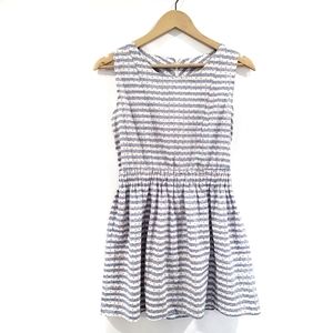 Blue/White Striped Blouse